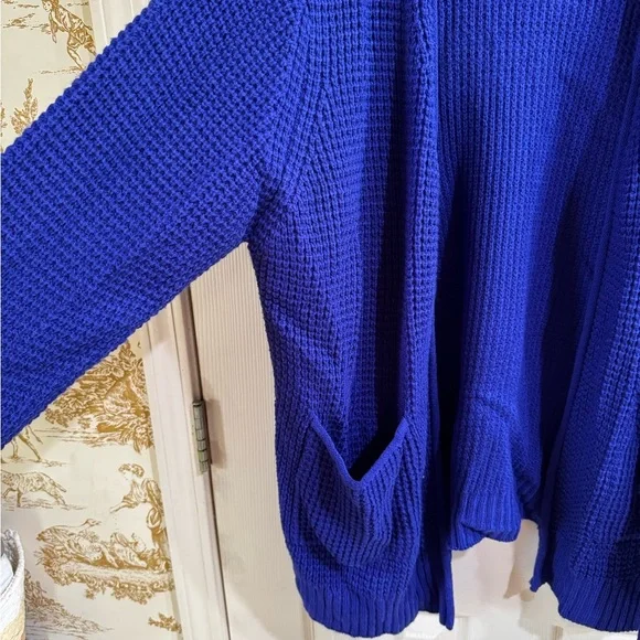Zenana Outfitters Royal Blue Sweater - Picture 3 of 4